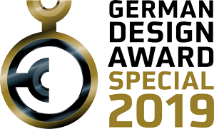 German Design Award 2018 Special Mention - für das neue Corporate Design unseres Kunden Brainbow