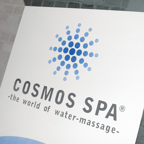 Logo Beispiel: Cosmos Spa