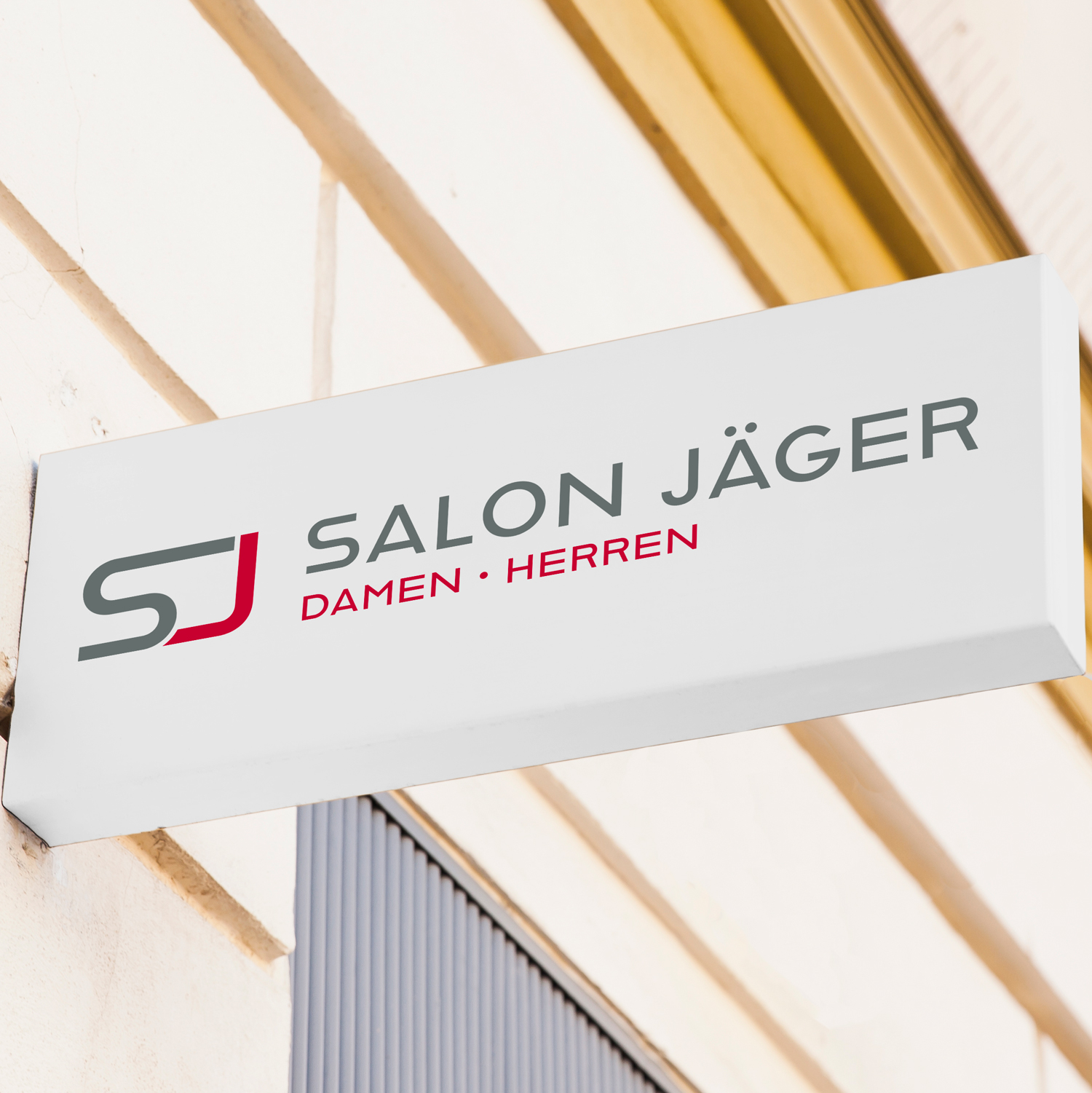 Logo Beispiel: Salon Jäger