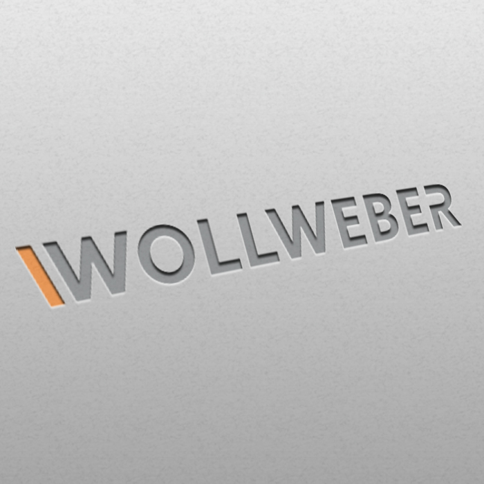 Kunde Wollweber: Logo geprägt