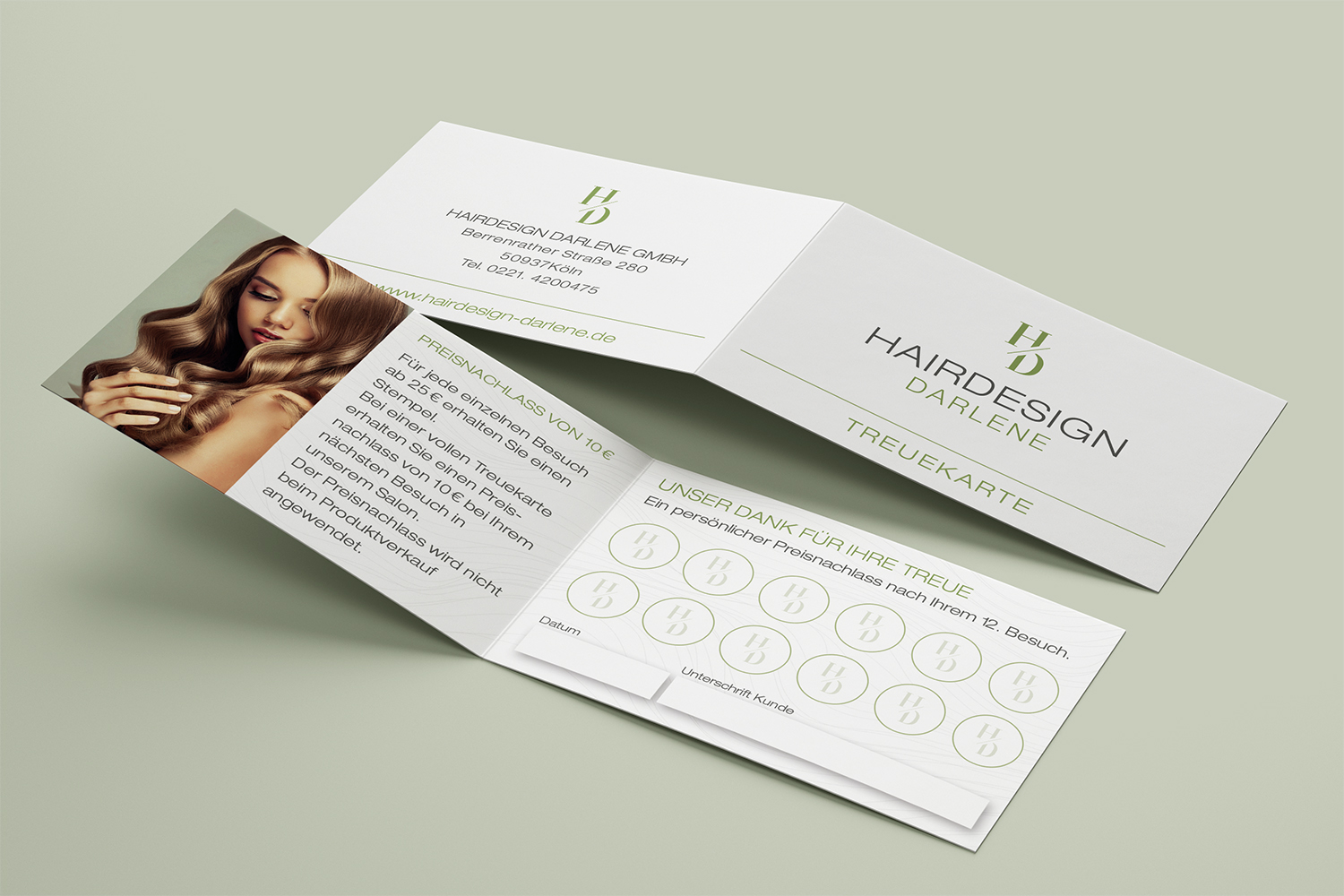 hairacademy Display Leuchtreklame